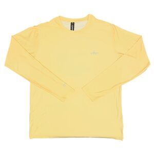 Habit Men's UPF 50+ UV Protection Quick Dry Long Sleeve Shirt - Mellow Yellow